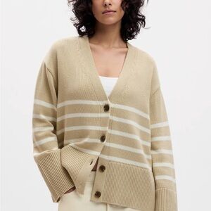 Gap 24/7 Split-Hem cotton Cardigan